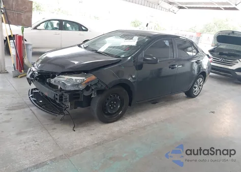 2018 Toyota Corolla Le из США, поврежденный, VIN 5YFBURHE1JP787243